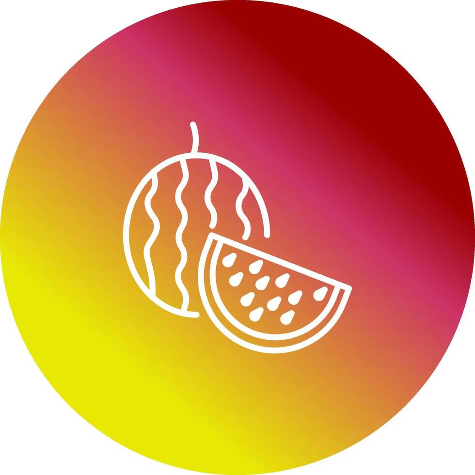 Watermelon Vector Icon