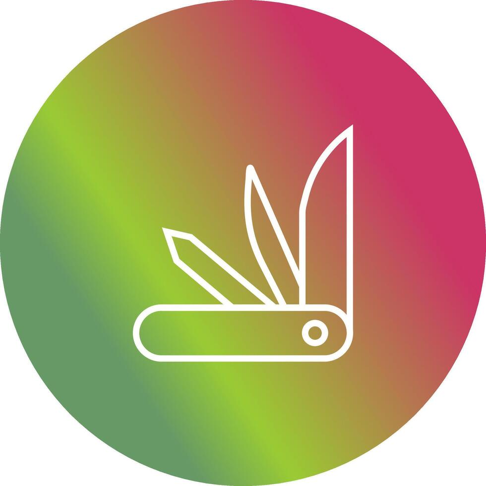 Swiss Army Knife Vector Icon