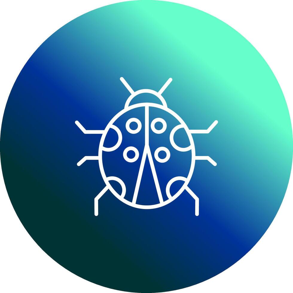 Ladybug Vector Icon