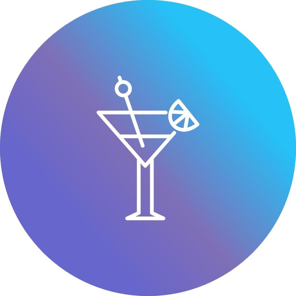 Martini Vector Icon