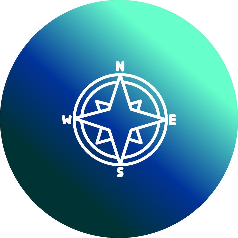 Compass Vector Icon