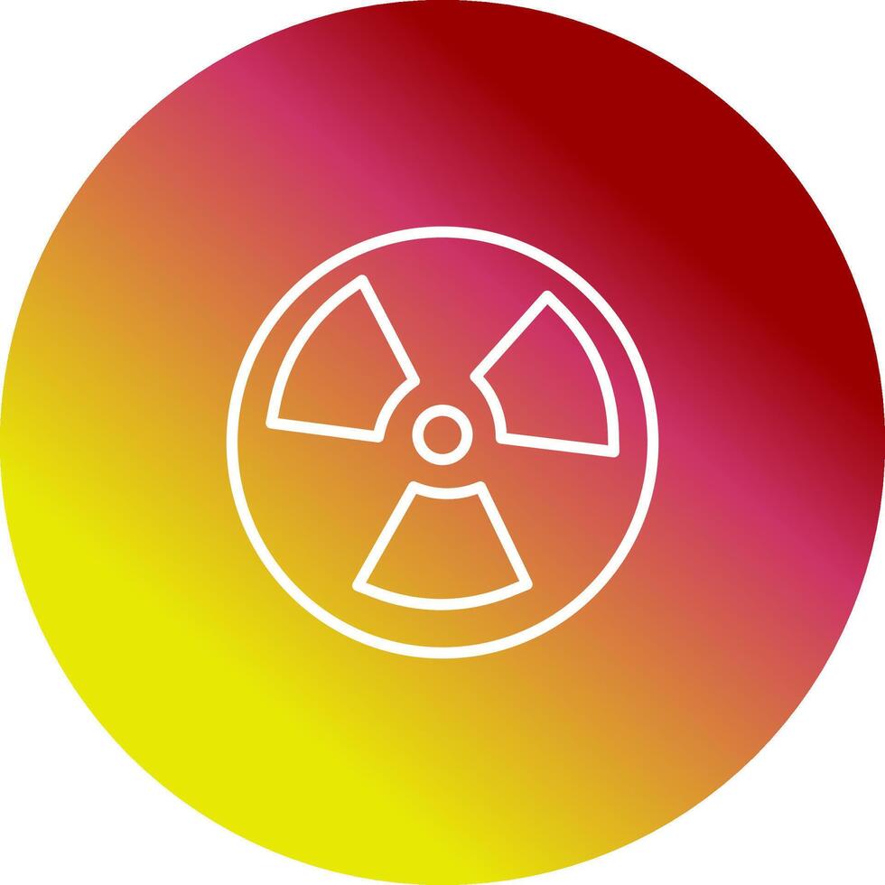 icono de vector nuclear