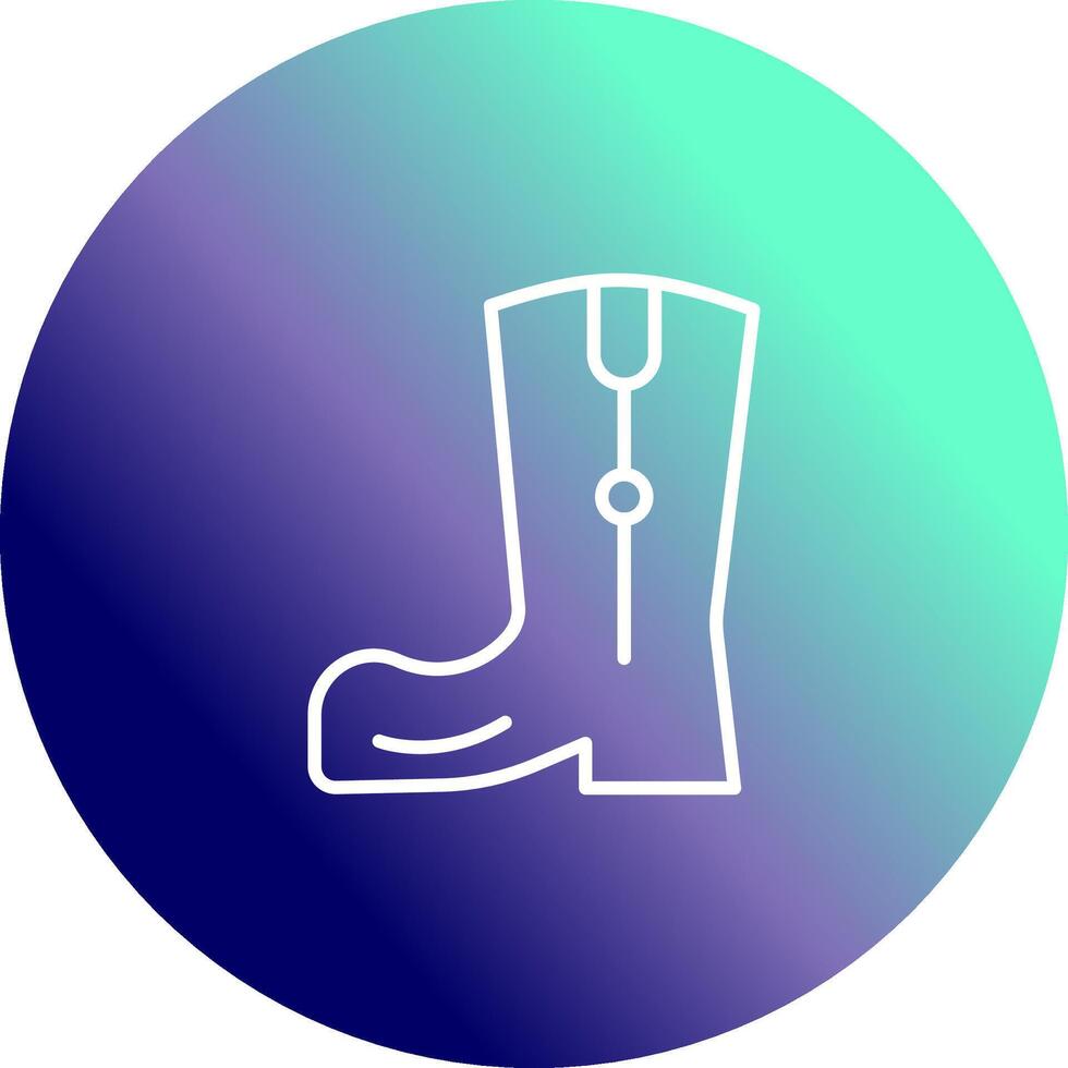 Cowboy Boot Vector Icon