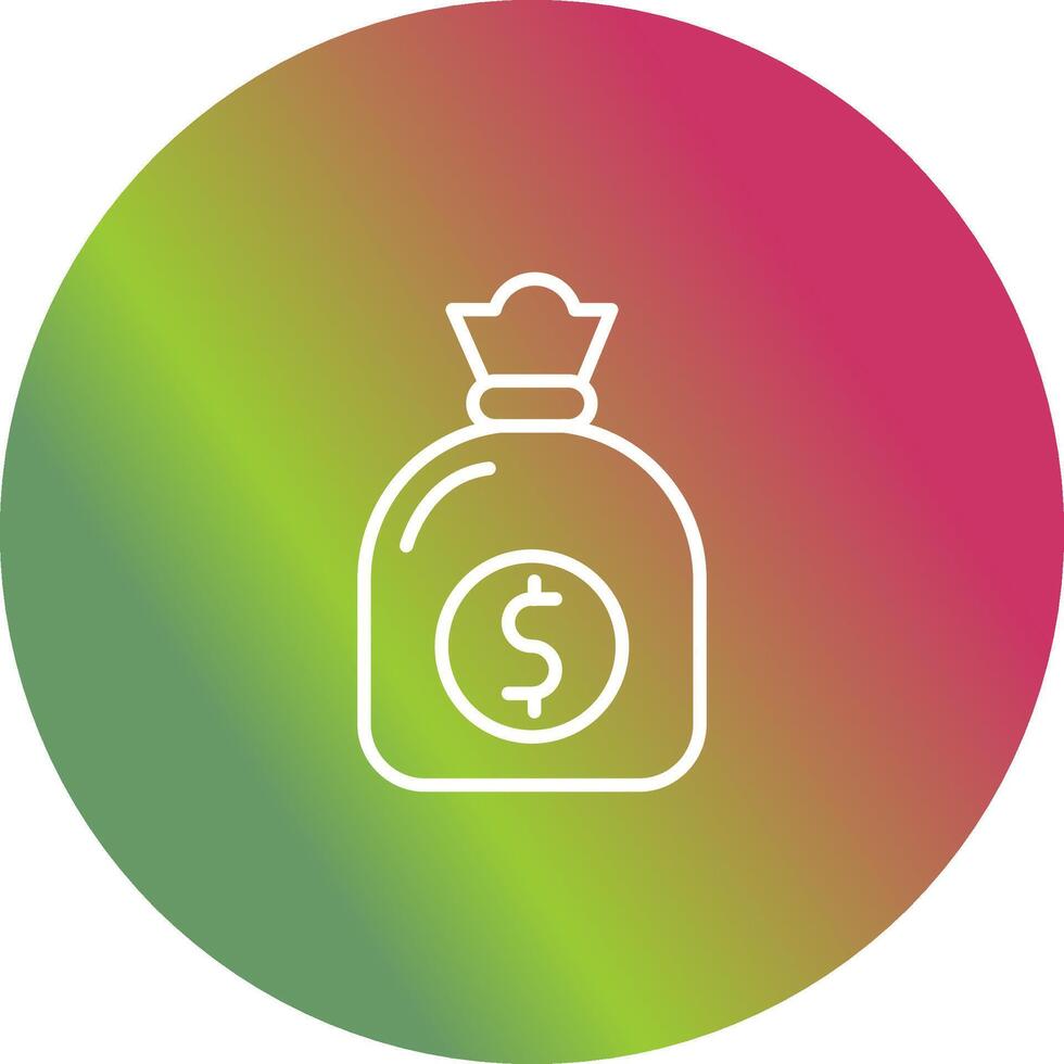 Money Bag Vector Icon