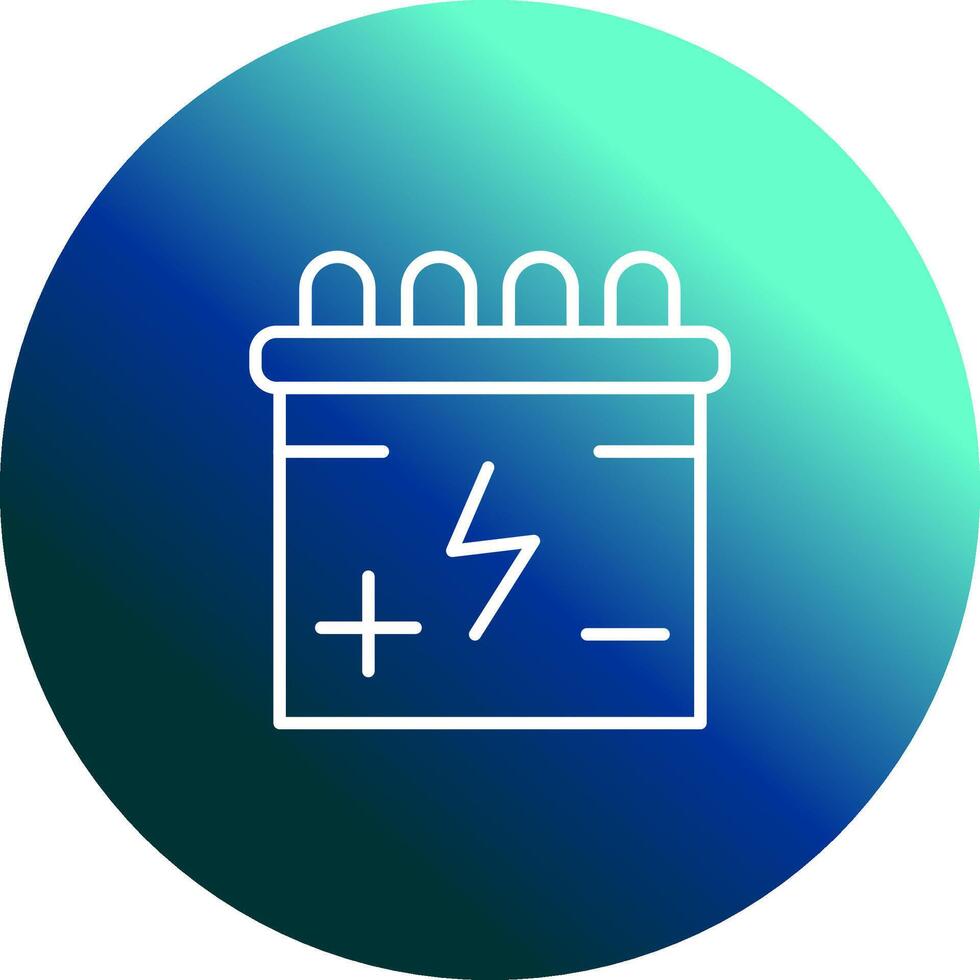 Batteries Vector Icon