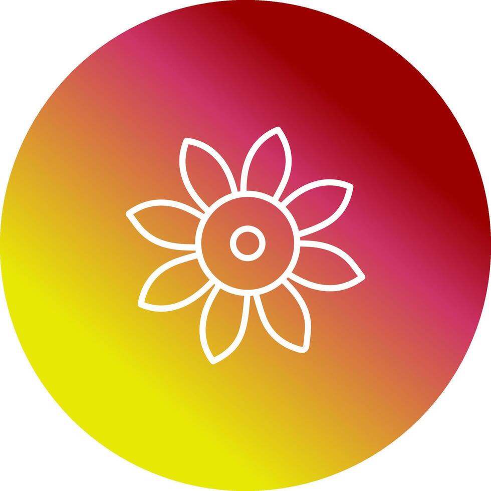 icono de vector de flores