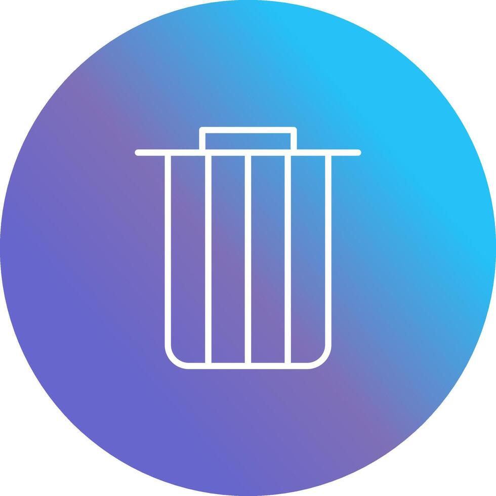 Dustbin Vector Icon