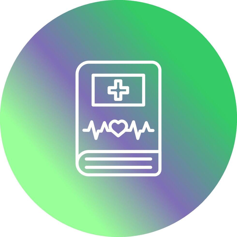 Medical Book Vector Icon