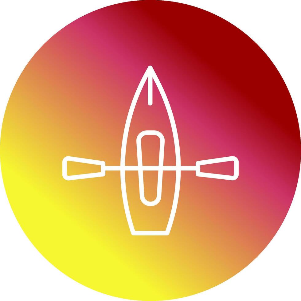 Kayak Vector Icon