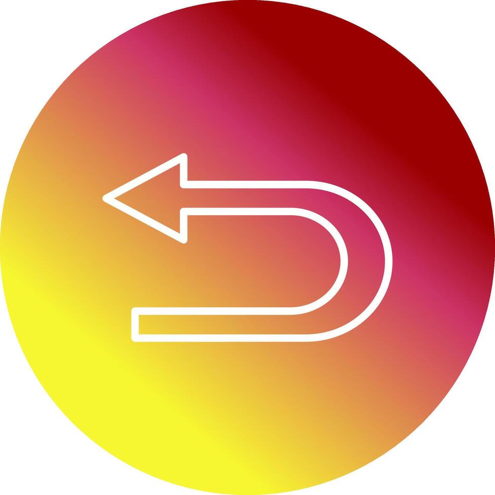 Arrow Back Vector Icon
