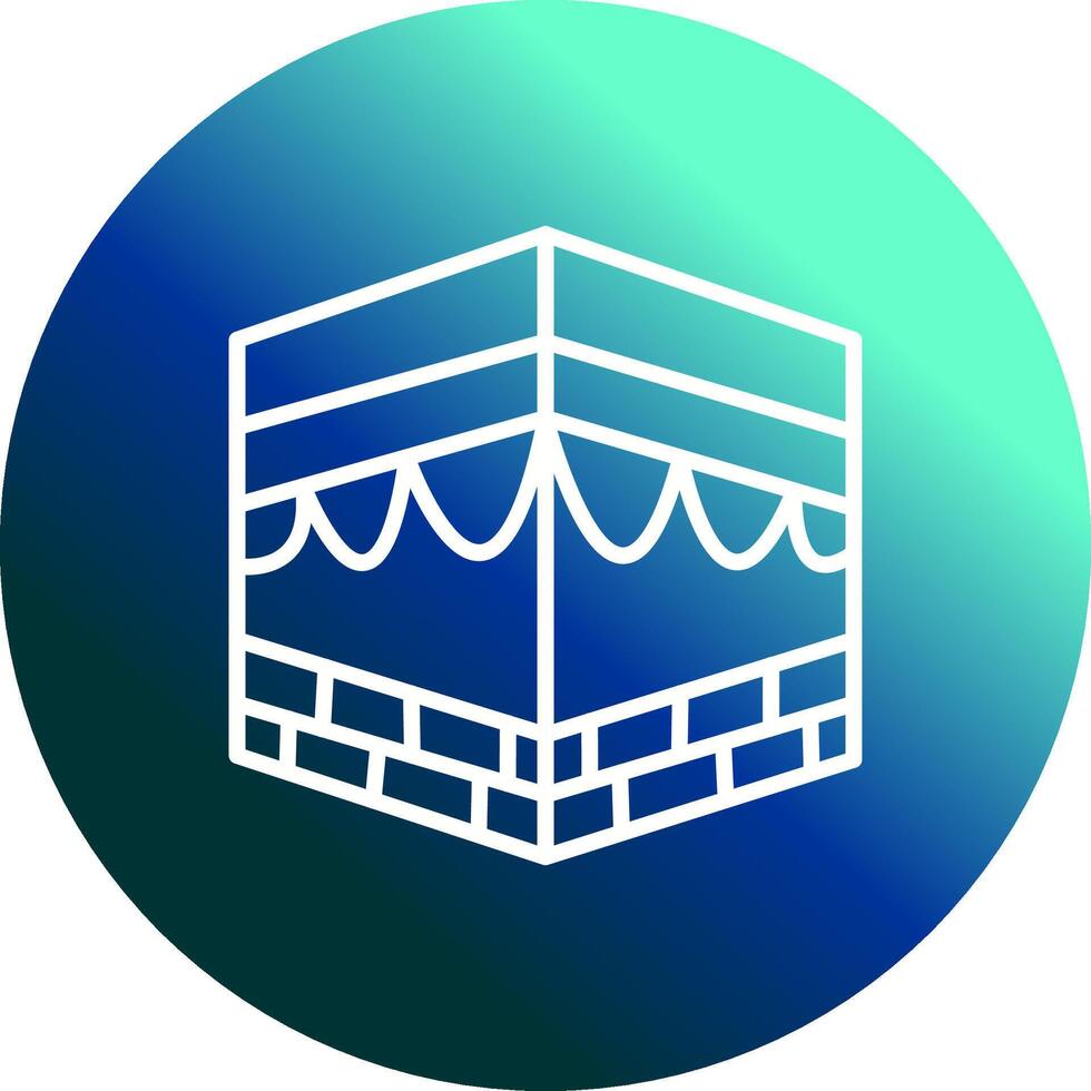 Khana Kaba Vector Icon