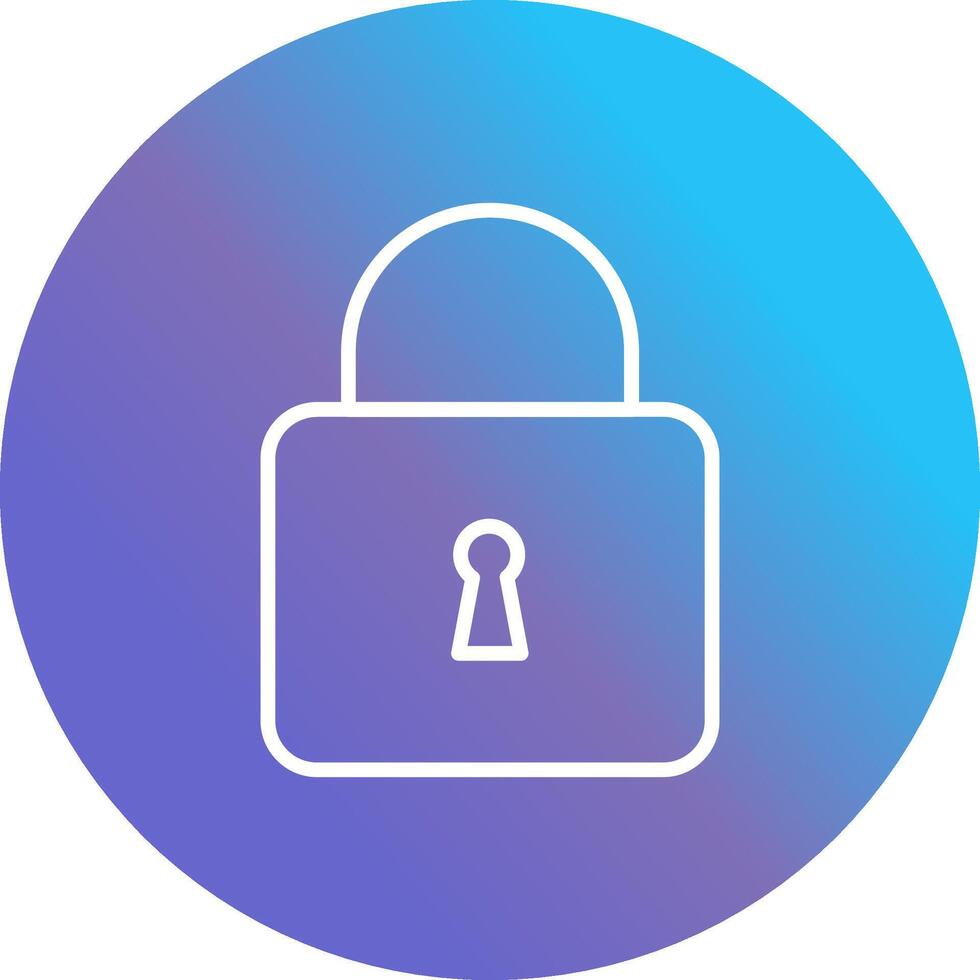 Pad Lock Vector Icon