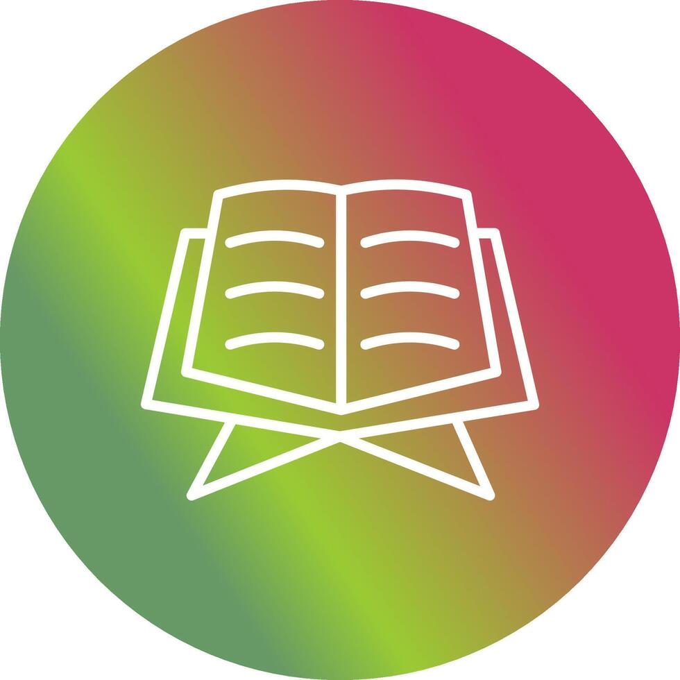 Holy Book Vector Icon