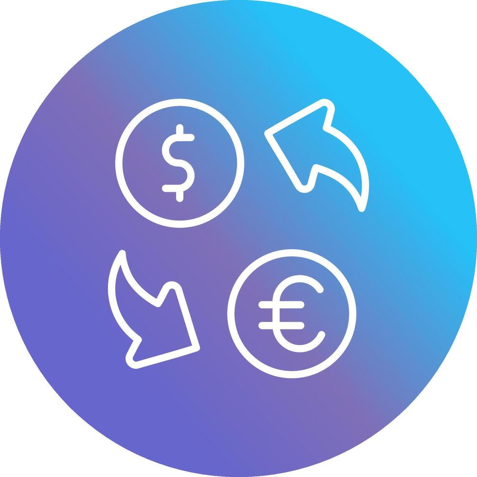 Currency Exchange Vector Icon