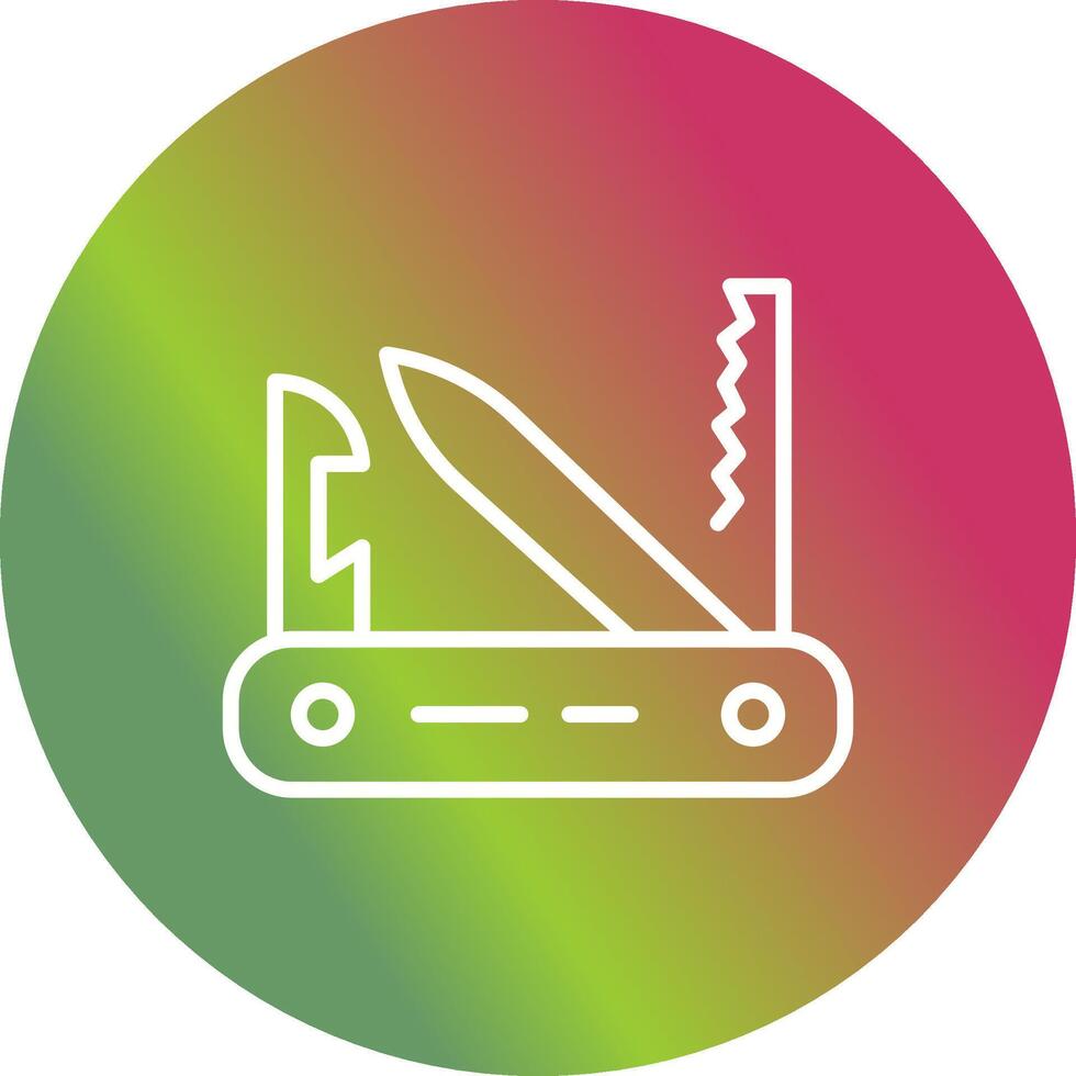 Swiss Army Knife Vector Icon