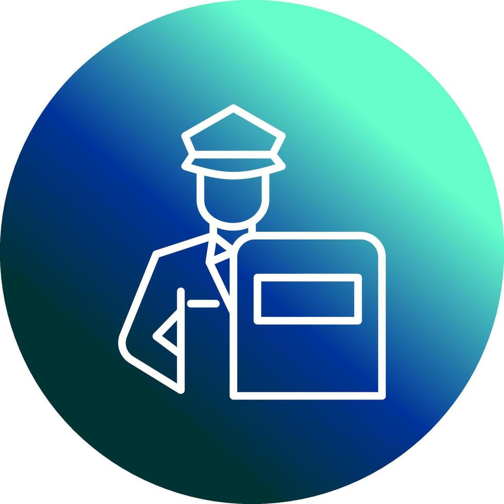 Riot Police Vector Icon