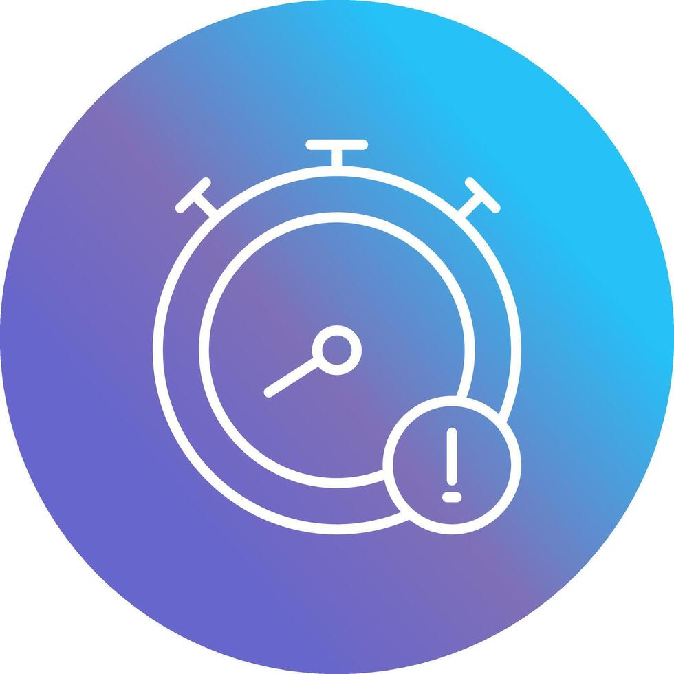 Run Time Vector Icon