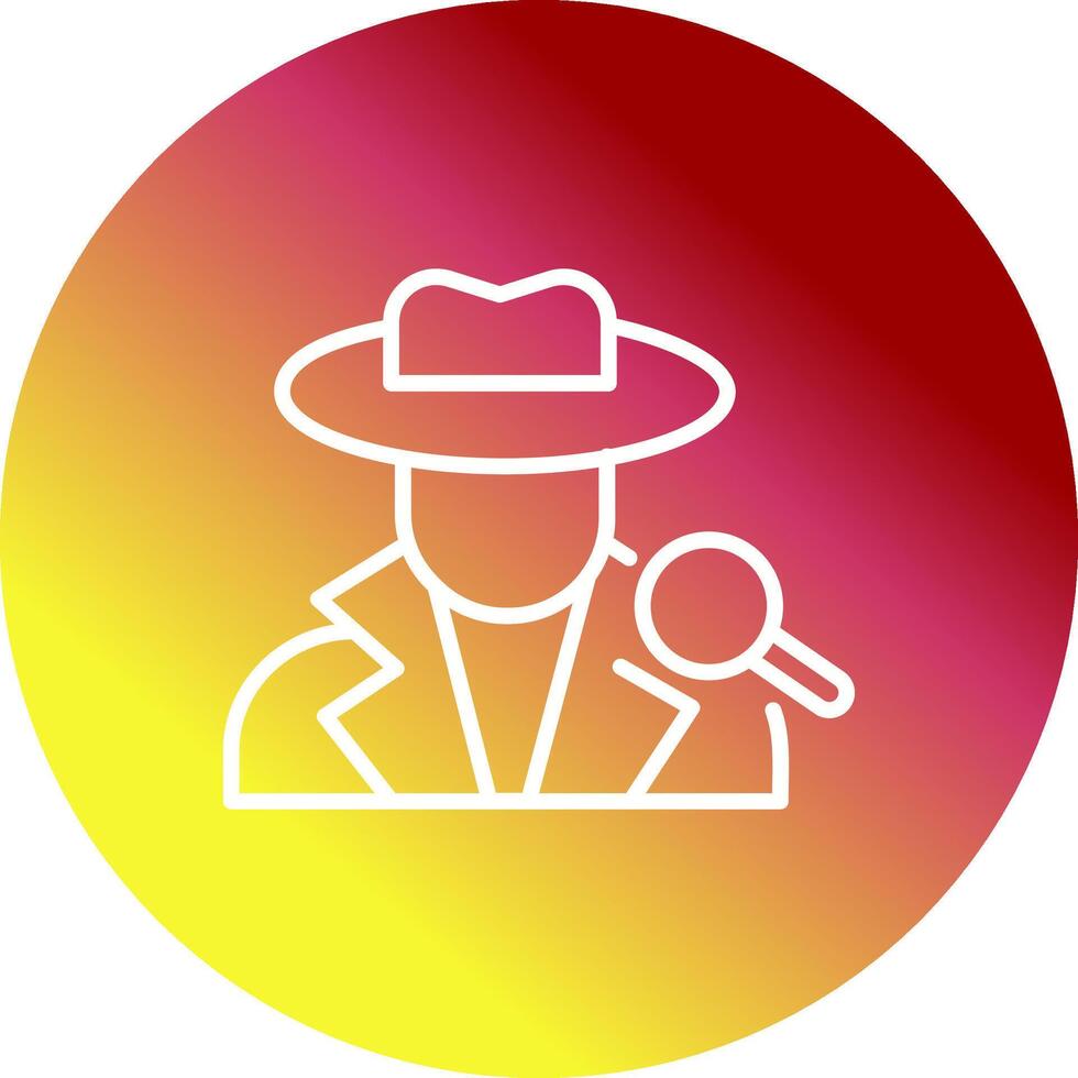 Detective Vector Icon