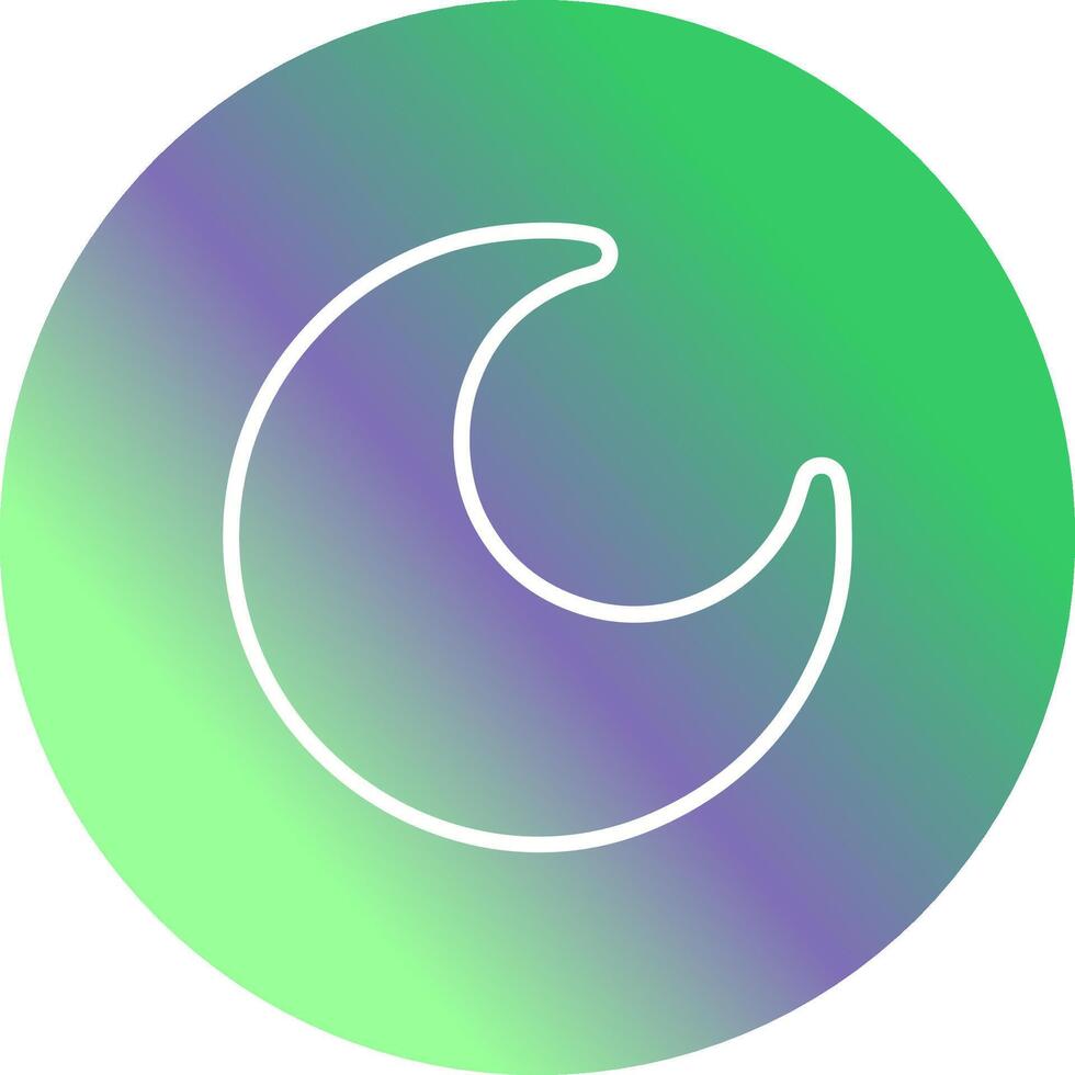 Moon Vector Icon