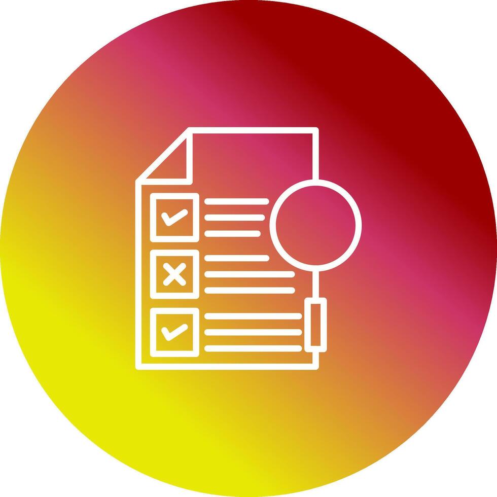 Case Study Vector Icon