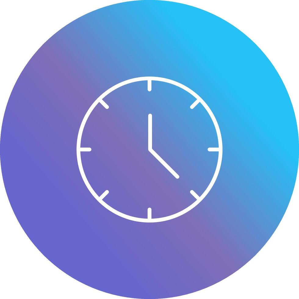 Clock Vector Icon