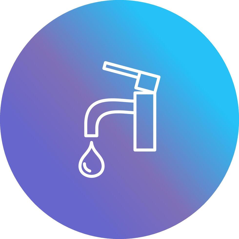 Water Tap Vector Icon