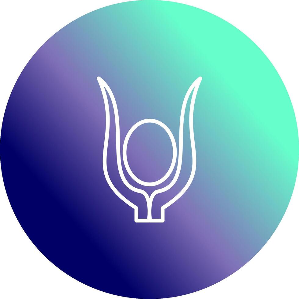 Egyptian god Vector Icon