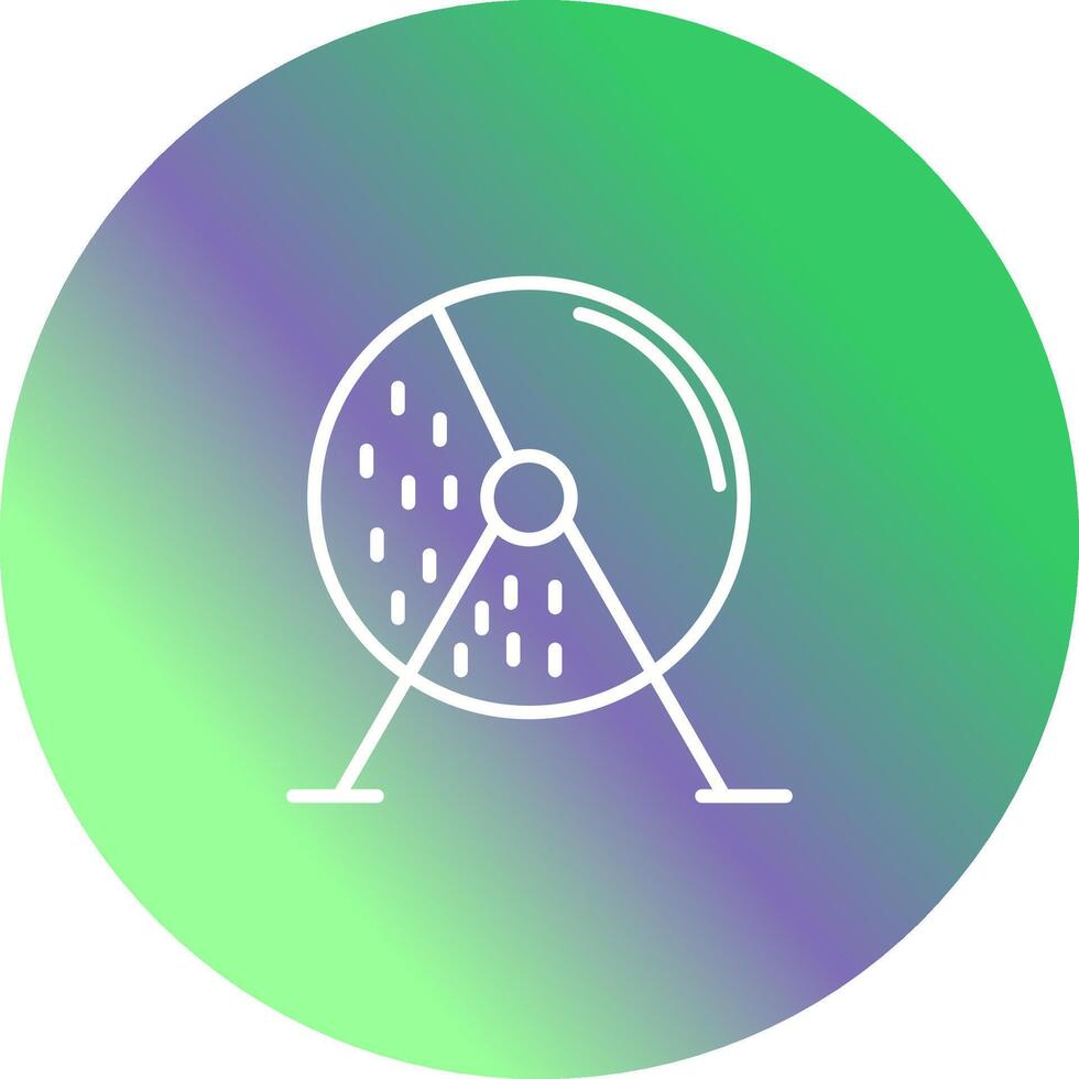 Lottery Machine Vector Icon
