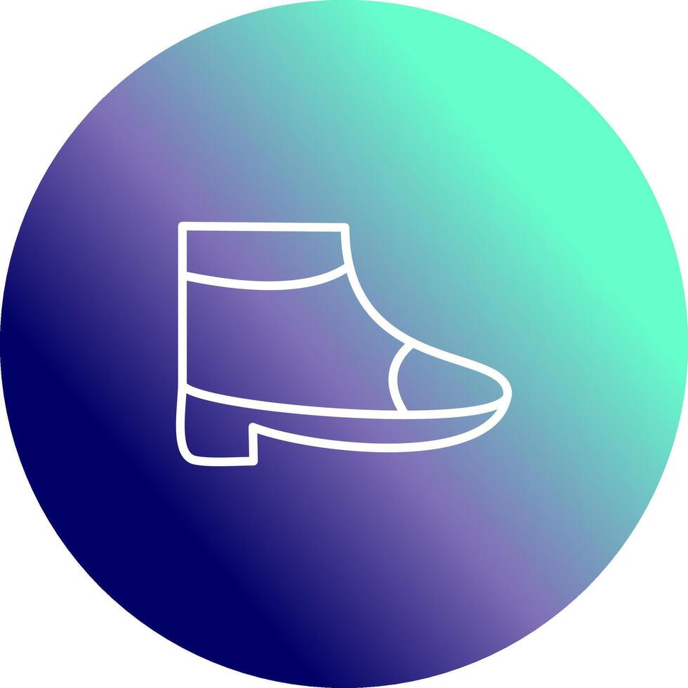 botas con tacones vector icono