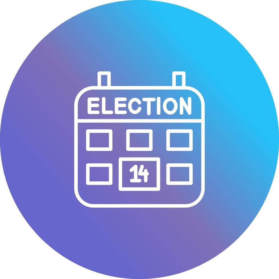 Election Day Vector Icon