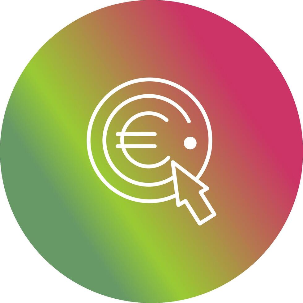 Pay Per Click Vector Icon