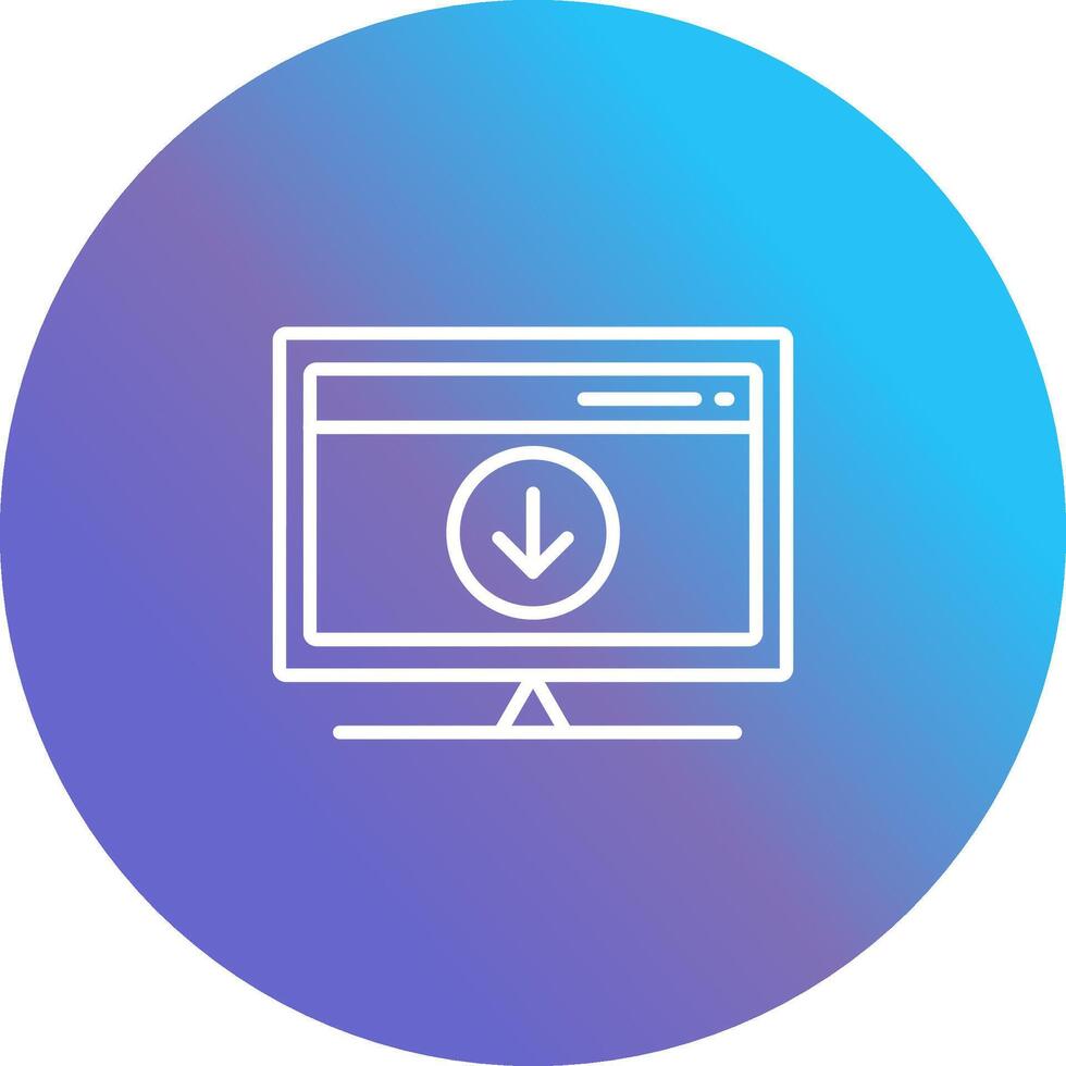 descargar icono de vector de página web