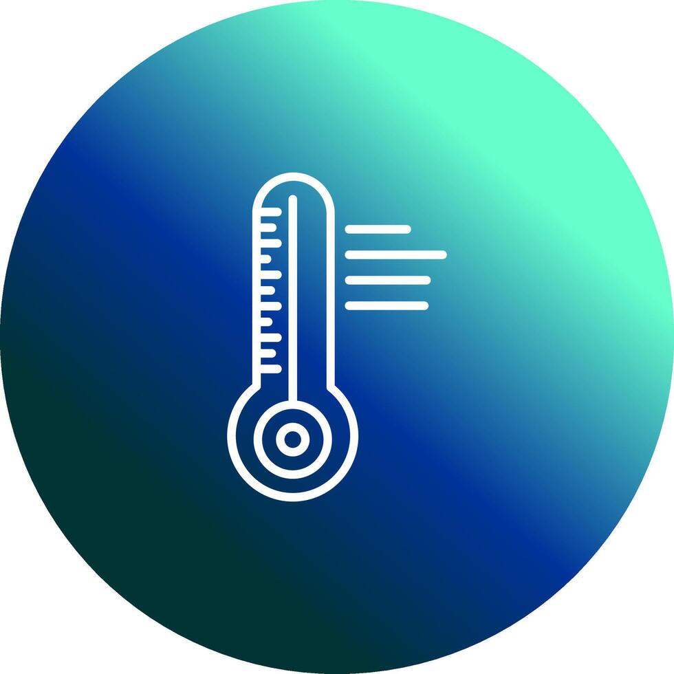 icono de vector de temperatura