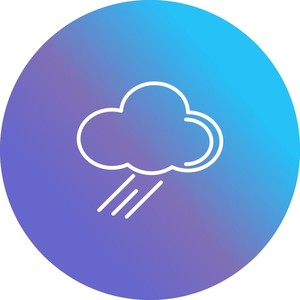 Rain Vector Icon