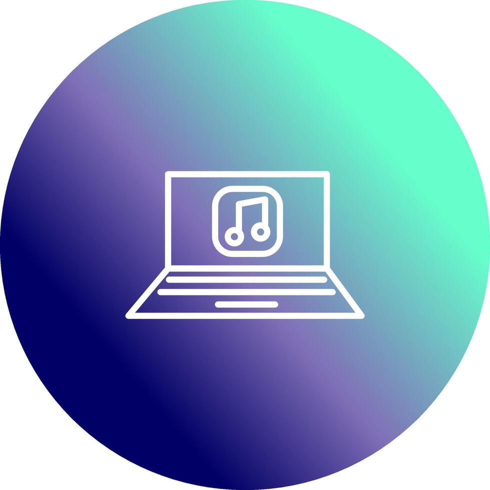 Play Music Vector Icon