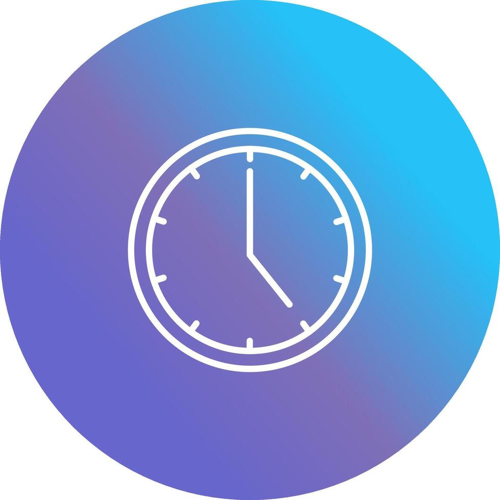 Clock Vector Icon