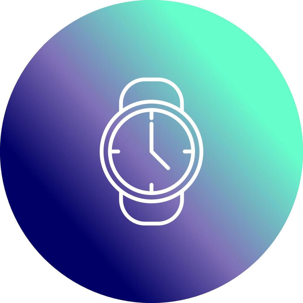 reloj, vector, icono vector