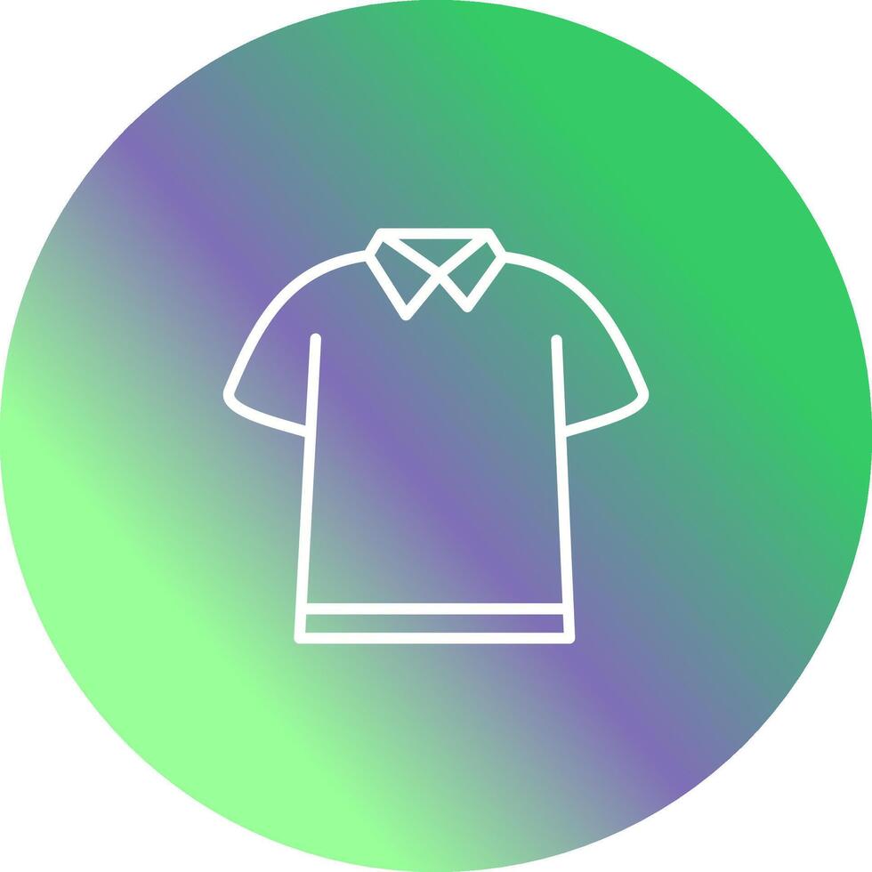 Polo Shirt Vector Icon