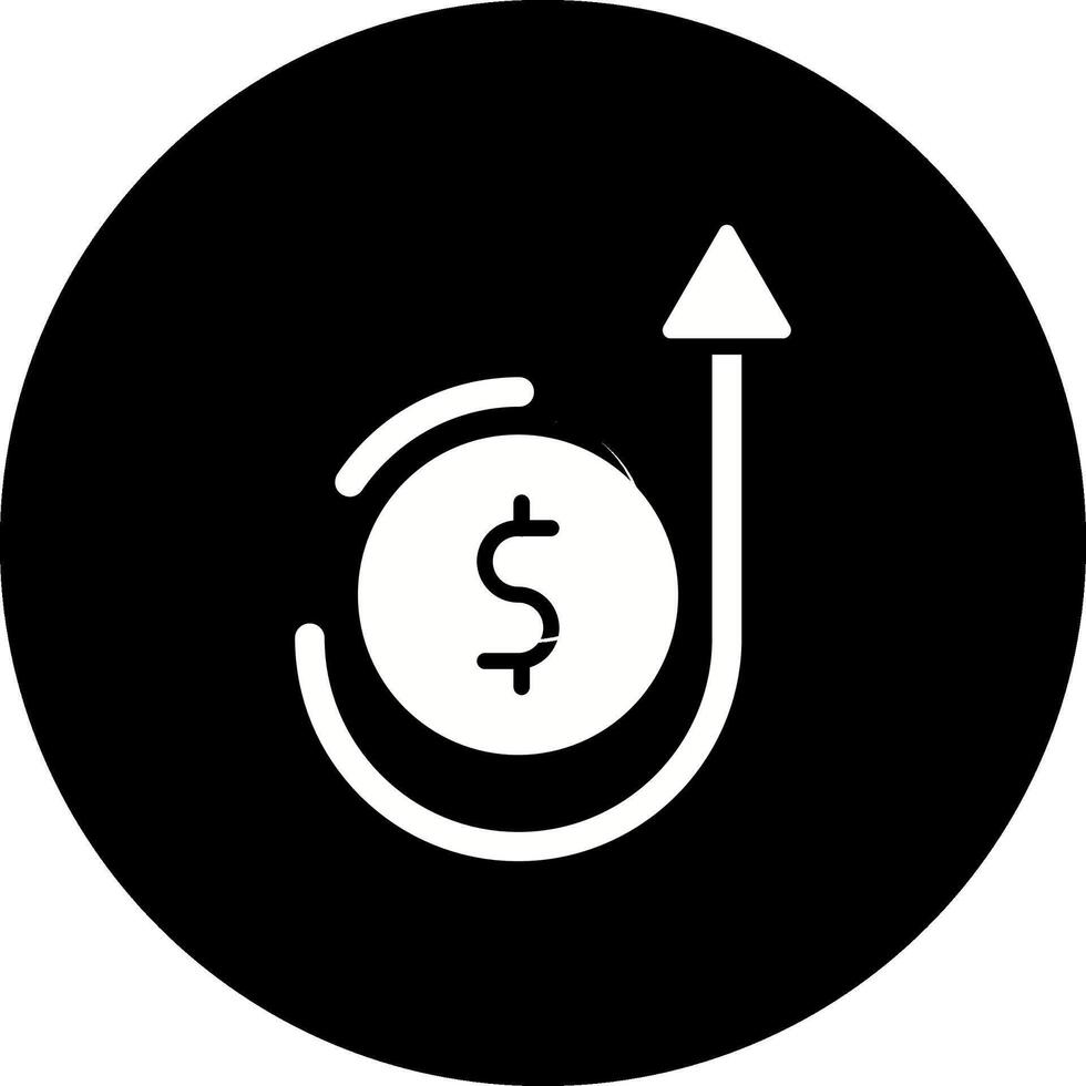 Money Growth Vector Icon