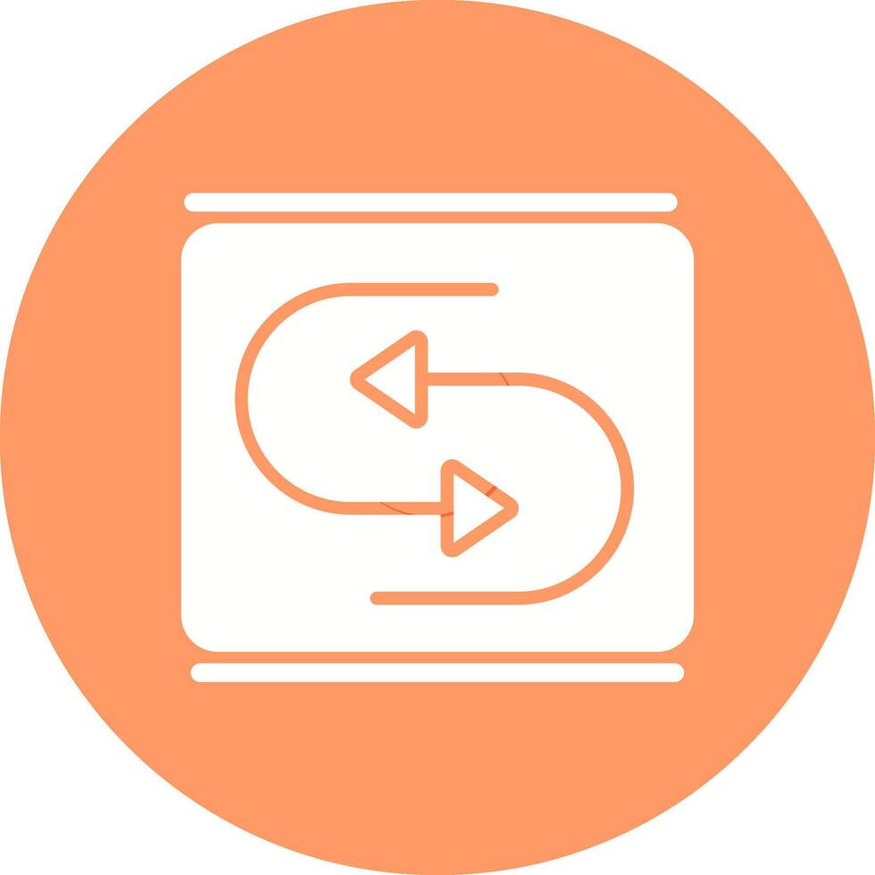 Reverse Arrow Vector Icon