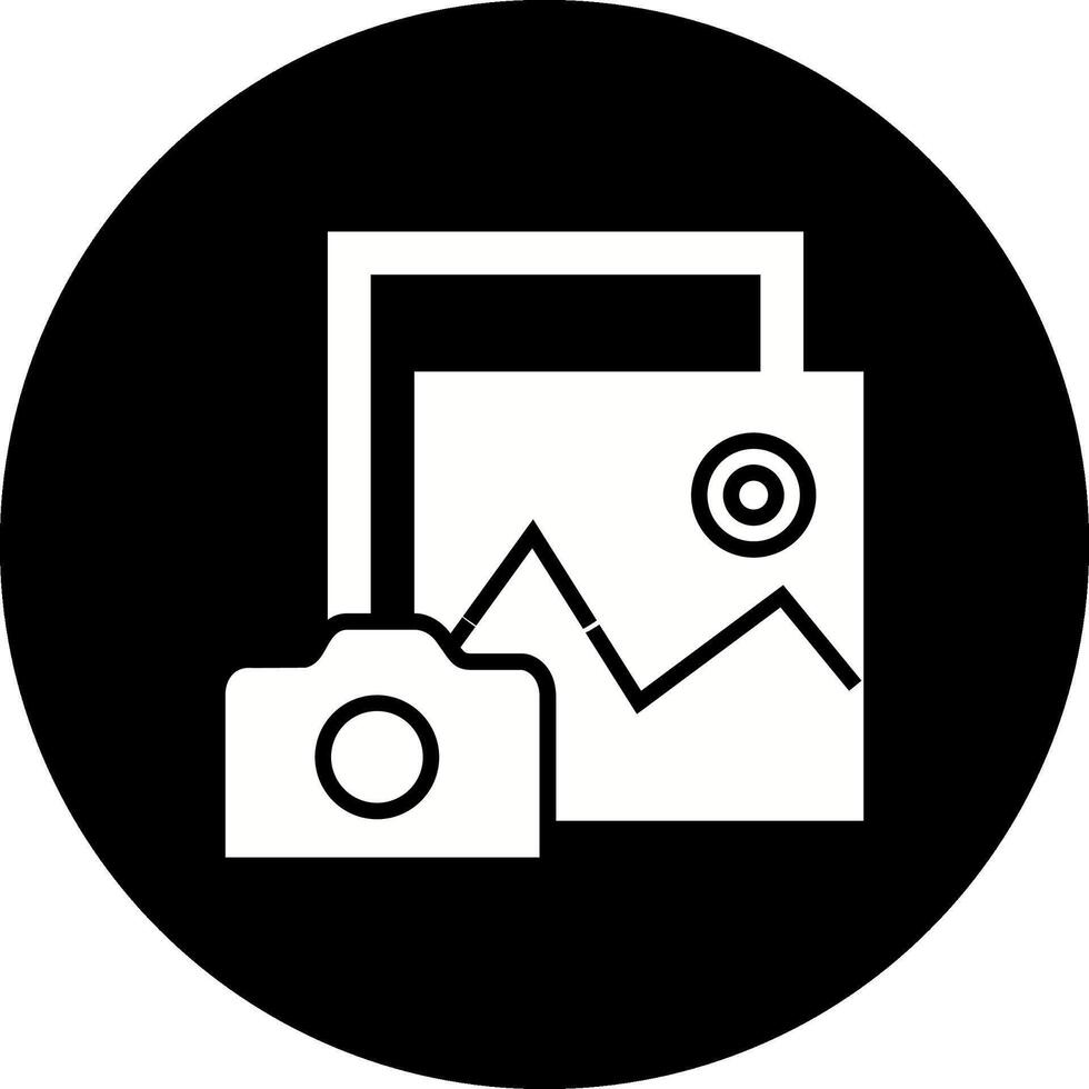 icono de vector de galería