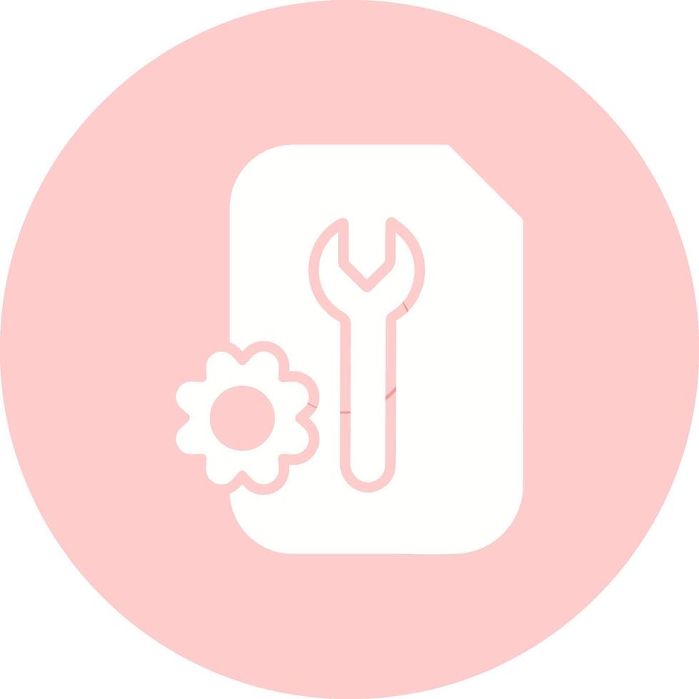 Document Setting Vector Icon