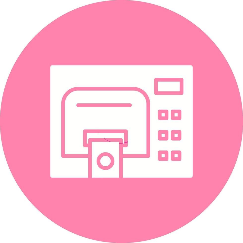 ATM Service Vector Icon