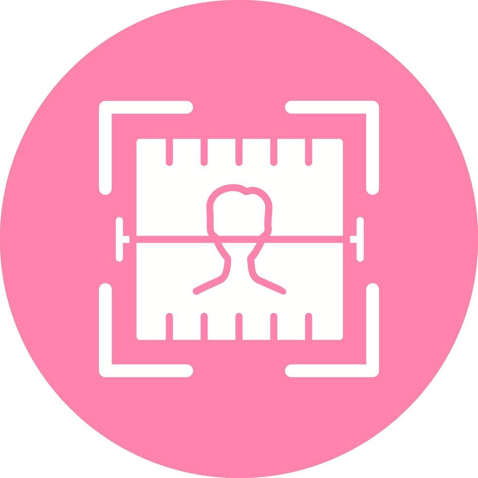 Face Scan Vector Icon