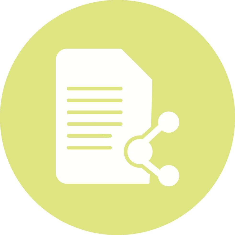 Share Document Vector Icon