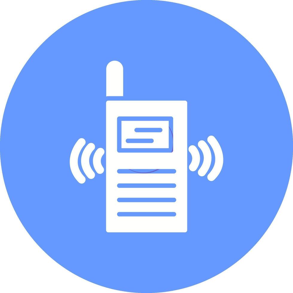 Walkie Talkie Vector Icon