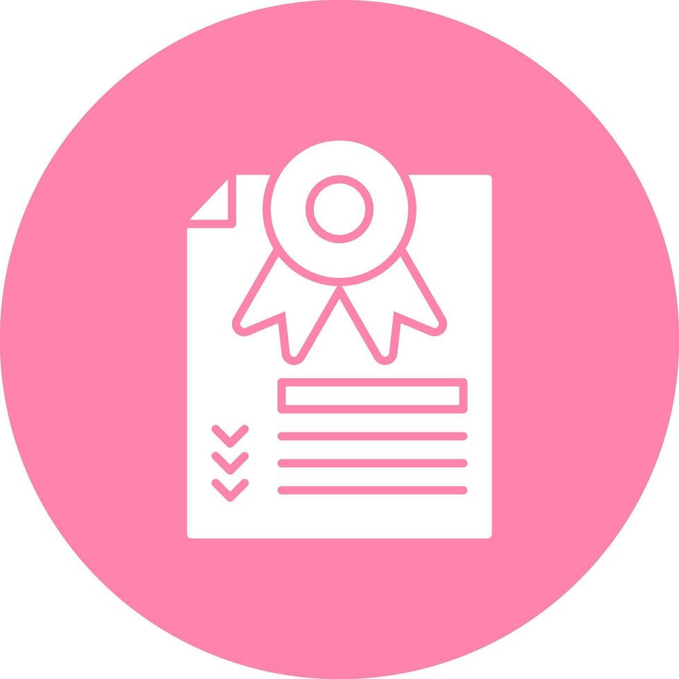 Diploma Vector Icon