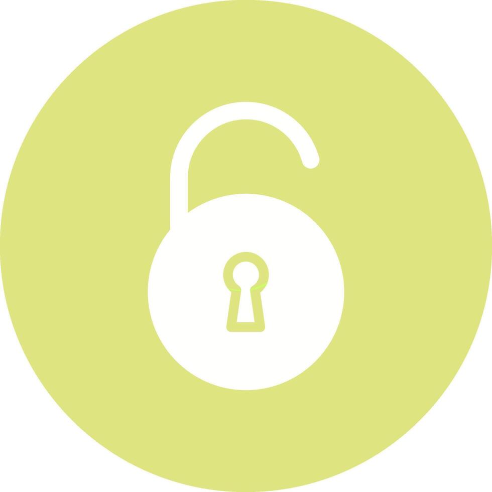 Open Lock I Vector Icon