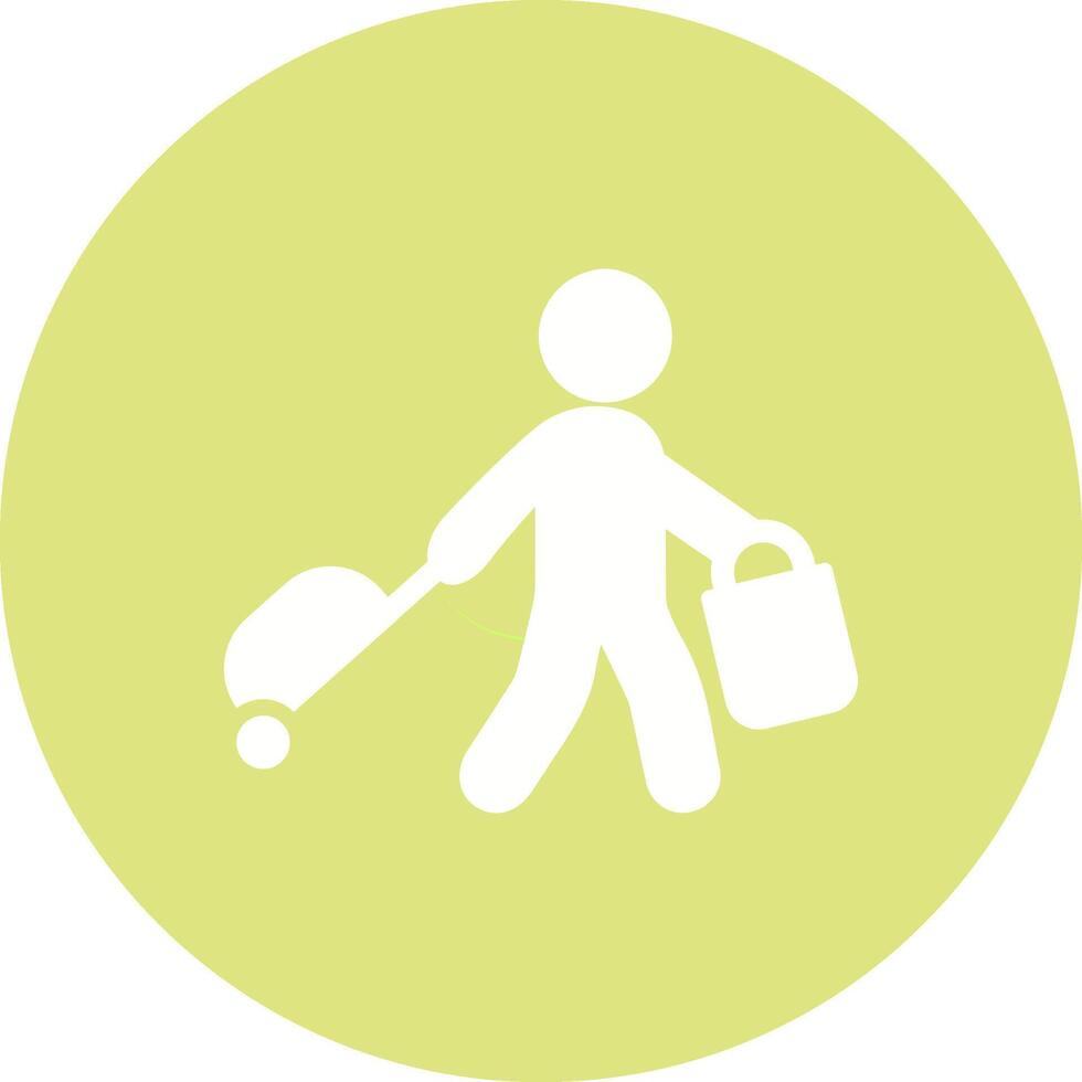 Carrying Bag Vector Icon