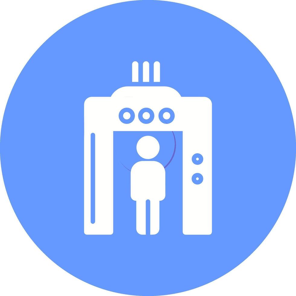 Airport Security Vector Icon